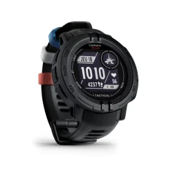 Garmin Montre Connectée<Montre connectée Homme Instinct 2 Solar Tactical BSPP BRIGADE DES SAPEURS POMPIERS DE PARIS - 010-02627-0A Bracelet Silicone Noir