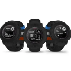 Garmin Montre Connectée<Montre connectée Homme Instinct 2 Solar Tactical BSPP BRIGADE DES SAPEURS POMPIERS DE PARIS - 010-02627-0A Bracelet Silicone Noir
