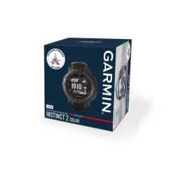 Garmin Montre Connectée<Montre connectée Homme Instinct 2 Solar Tactical BSPP BRIGADE DES SAPEURS POMPIERS DE PARIS - 010-02627-0A Bracelet Silicone Noir