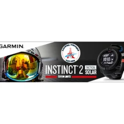 Garmin Montre Connectée<Montre connectée Homme Instinct 2 Solar Tactical BSPP BRIGADE DES SAPEURS POMPIERS DE PARIS - 010-02627-0A Bracelet Silicone Noir