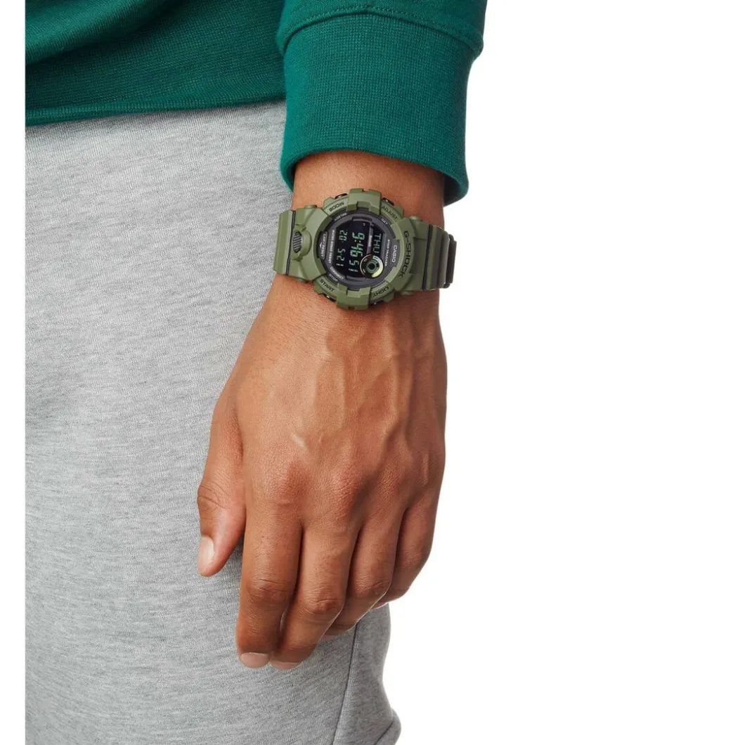 Casio Montre Connectée<Montre Connectée Homme GBD-800UC-3ER - G-Shock Vert