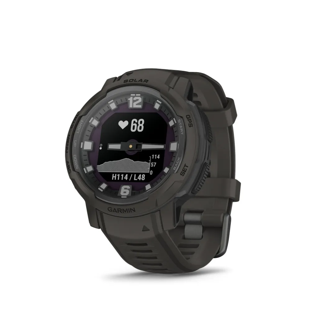 Garmin Montre Connectée|Montre Connectée<Montre Connectée Mixte 010-02730-01 avec bracelet graphite