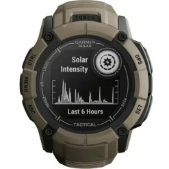Garmin Montre Connectée|Montre Connectée<Montre connectée Mixte 010-02805-02 beige - Instinct 2X Solar Tactical Edition