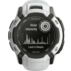 Garmin Montre Connectée|Montre Connectée<Montre connectée Mixte 010-02805-00 blanc - Instinct 2X Solar