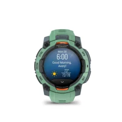 Garmin Montre Connectée|Montre Connectée<Montre connectée Mixte INSTINCT 3 45 MM, AMOLED - 010-02936-01 Bracelet Silicone Vert