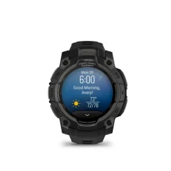 Garmin Montre Connectée|Montre Connectée<Montre connectée Mixte INSTINCT 3 45 MM, AMOLED - 010-02936-00 Bracelet Silicone Noir