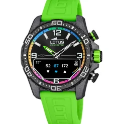 Lotus Montre Connectée|Montre Connectée<Montre connectée Mixte Connected - L20000-A Bracelet Résine Vert