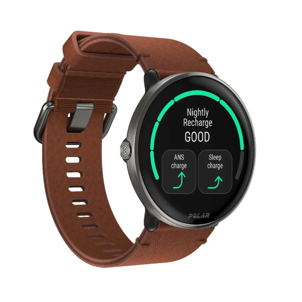 POLAR Montres Montre Connectée|Montre Connectée<Montre connectée Mixte Polar Ignite 3 Titanium Silicone Noir S-L