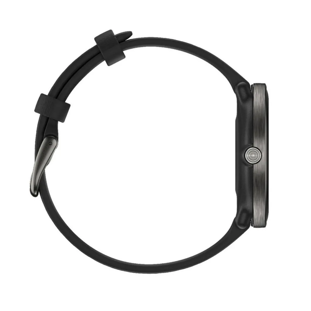 POLAR Montres Montre Connectée|Montre Connectée<Montre connectée Mixte Polar Ignite 3 Titanium Silicone Noir S-L