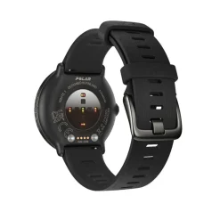 POLAR Montres Montre Connectée|Montre Connectée<Montre connectée Mixte Polar Ignite 3 Titanium Silicone Noir S-L