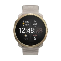 POLAR Montres Montre Connectée|Montre Connectée<Montre connectée Mixte POLAR Vantage M3 Greige Sand - 900112399 Bracelet Silicone Beige