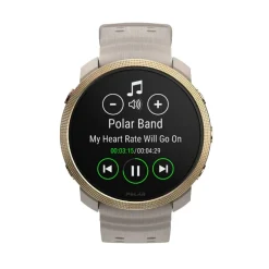 POLAR Montres Montre Connectée|Montre Connectée<Montre connectée Mixte POLAR Vantage M3 Greige Sand - 900112399 Bracelet Silicone Beige