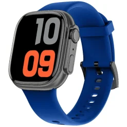 Smarty Montres Montre Connectée|Montre Connectée<Montre connectée Mixte Smarty Powerful Amoled - SW071B Bracelet Silicone Bleu