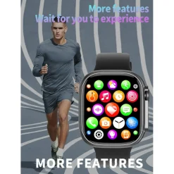 Smarty Montres Montre Connectée|Montre Connectée<Montre connectée Mixte Smarty Powerful Amoled - SW071B Bracelet Silicone Bleu