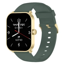 Smarty Montres Montre Connectée|Montre Connectée<Montre connectée Mixte Smarty Super Amoled - SW070G Bracelet Silicone Vert