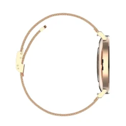Smarty Montres Montre Connectée|Montre Acier<Montre connectée Mixte Smarty Super Slim Amoled - SW079A Bracelet Acier Doré rose