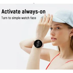 Smarty Montres Montre Connectée|Montre Acier<Montre connectée Mixte Smarty Super Slim Amoled - SW079A Bracelet Acier Doré rose