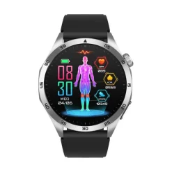 Smarty Montres Montre Connectée|Montre Connectée<Montre connectée Mixte Smarty Take Care - SW083B Bracelet Silicone Noir