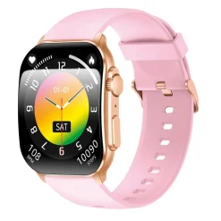 Smarty Montres Montre Connectée|Montre Connectée<Montre connectée Mixte Smarty Ultra Amoled - SW080B Bracelet Silicone Rose