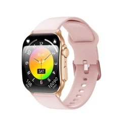 Smarty Montres Montre Connectée|Montre Connectée<Montre connectée Mixte Smarty Ultra Amoled - SW080B Bracelet Silicone Rose