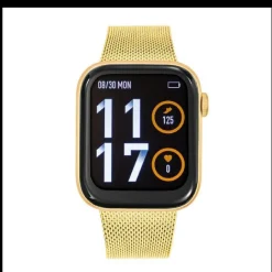 Tekday Montre Fille|Montre Connectée<Montre connectée Mixte - 656515 Bracelet Acier Jaune