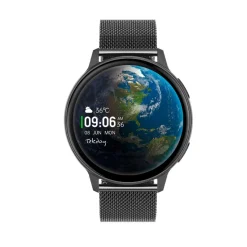 Tekday Montre Connectée|Montre Acier<Montre connectée Mixte - 656538 Bracelet Acier Noir