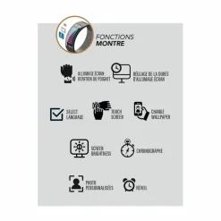 Smarty Montres Montre Connectée|Montre Connectée<Montre Connectée SW042L Mixte