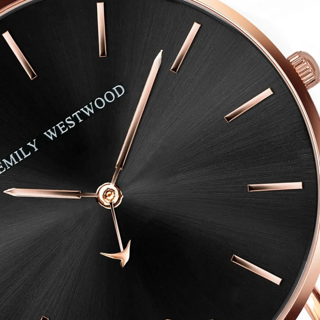 Emily Westwood Montres Montre Cuir<Montre EBN-B044R - Emily Westwood