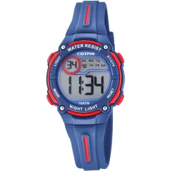Calypso Montre Garçon<Montre Enfant K6068-4 - Bracelet Silicone Bleu