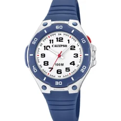 Calypso Montre Garçon|Montre Fille<Montre Enfant SWEET TIME K5758-2 - Bracelet Silicone Bleu