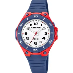 Calypso Montre Fille|Montre Garçon<Montre Enfant SWEET TIME K5758-1 - Bracelet Silicone Bleu