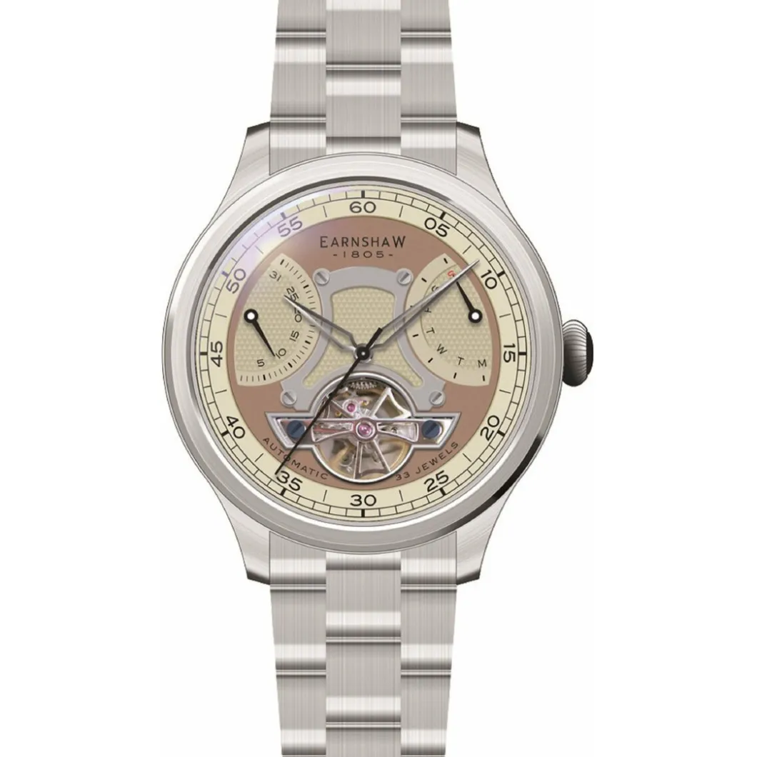 Earnshaw Montre Automatique|Montre Acier<Montre ES-8191-33 BARON
