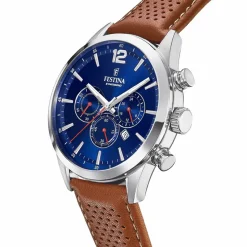 Festina Montre Cuir<Montre F20542-3 TIMELESS CHRONO