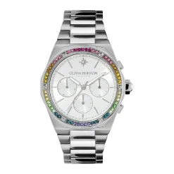 Olivia Burton Montre Acier<Montre Femme 24000101 - Hexa Multifonction