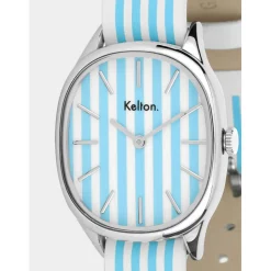 Kelton Montre Cuir<Montre Femme 9124112-234-334 - Colorama Seersucker