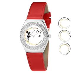 So Charm Montres Montre Cuir<Montre femme MF316-FEE-ROUGE - So Charm