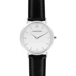 Andreas Osten Montres Montre Cuir|Montre Cuir<Montre Femme Andreas Osten AO-01 - Bracelet Cuir Noir