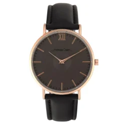Andreas Osten Montres Montre Cuir<Montre Femme Andreas Osten AO-237 - Bracelet Cuir Noir