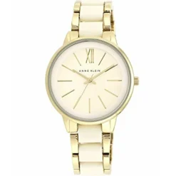 Anne Klein Montre Acier<Montre Femme AK-1412IVGB - Bracelet Acier Beige
