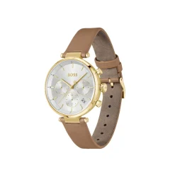 Boss Montre Cuir<Montre Femme Majesty Sport - 1502772 Bracelet Cuir Marron