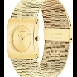 Calvin Klein Montres Montre Acier<Montre Femme CK Pulse - 25100062 Bracelet Acier Doré