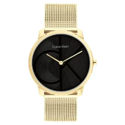 Calvin Klein Montres Montre Acier<Montre Femme CK Iconic - 25300016 Bracelet Acier Doré