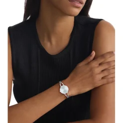 Calvin Klein Montres Montre Acier<Montre Femme Sculpted Embrace - 25100058 Bracelet Acier Argent