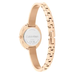 Calvin Klein Montres Montre Acier<Montre Femme Twisted Bezel - 25100057 Bracelet Acier Doré Rose
