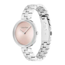 Calvin Klein Montres Montre Acier<Montre Femme Gleam - 25100015 Bracelet Acier Argent