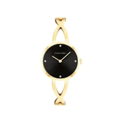 Calvin Klein Montres Montre Acier<Montre Femme Sculpted Embrace - 25100059 Bracelet Acier Doré