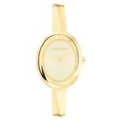Calvin Klein Montres Montre Acier<Montre Femme Twisted Bezel - 25100056 Bracelet Acier Doré