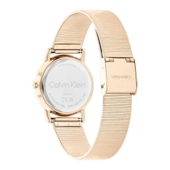 Calvin Klein Montres Montre Acier<Montre Femme Ck Feel - 25100036 Bracelet Acier Doré rose