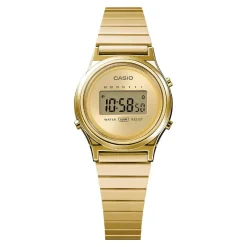 Casio Montre Acier<Montre Femme Vintage Mini - LA700WEG-9AEF Bracelet Acier