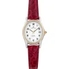 Certus Montre Cuir<Montre Femme 645325 - Bracelet Cuir Rouge